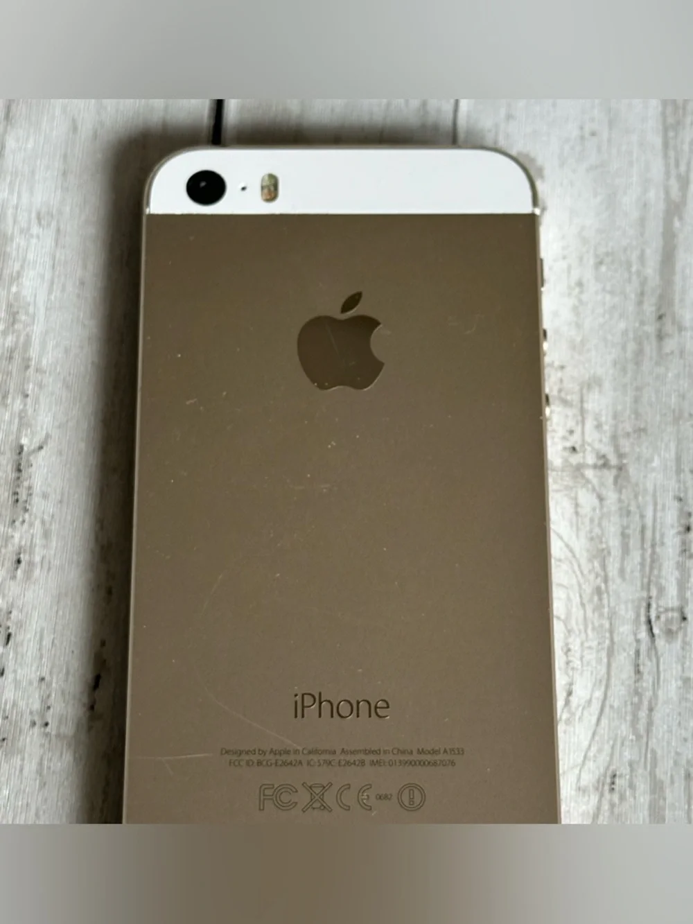 PREOWNED APPLE IPHONE 5S MODEL A1533 - Picture 6 of 7